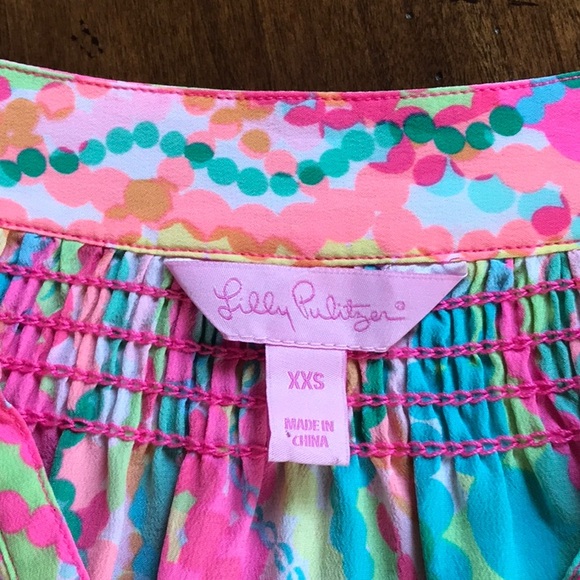 Lilly Pulitzer XXS top - Picture 2 of 4
